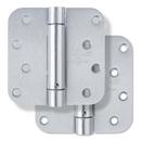 Westcraft Satin Chrome 4 in. Steel Spring Door Hinge (Pack of 2) 