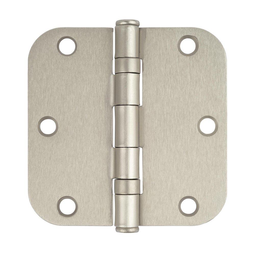 Westcraft Satin Nickel 3-1/2 in. Steel Ball Bearing Door Hinge (Pack of 2) 