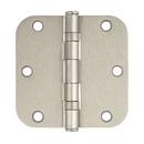 Westcraft Satin Nickel 3-1/2 in. Steel Ball Bearing Door Hinge (Pack of 2) 