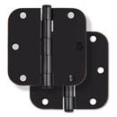 Westcraft Oil Rubbed Bronze 3-1/2 in. Steel Door Hinge (Pack of 2) 