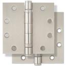 Westcraft Satin Nickel 4-1/2 in. Steel Ball Bearing Door Hinge (Pack of 2) 