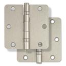 Westcraft Satin Nickel 3-1/2 in. Steel Ball Bearing Door Hinge (Pack of 2) 