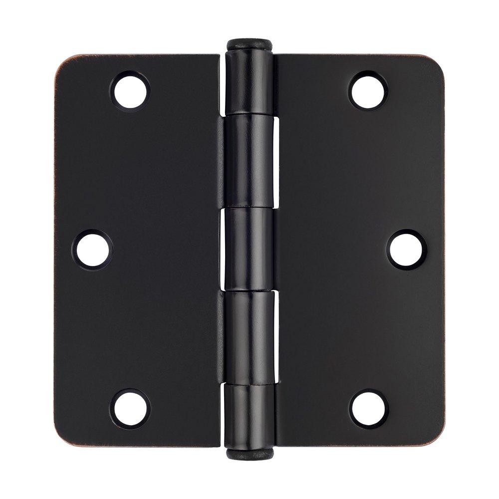 Westcraft Oil Rubbed Bronze 3-1/2 in. Steel Door Hinge (Pack of 3) 
