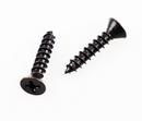 Westcraft Matte Black 1 in. #9 Steel Door Hinge Screw (Pack of 8) 