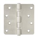 Westcraft Satin Nickel 4 in. Steel Ball Bearing Door Hinge (Pack of 2) 