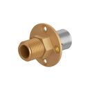 Jones Stephens Press x MPT Flange Brass Flexible Gas Pipe Termination Fitting 