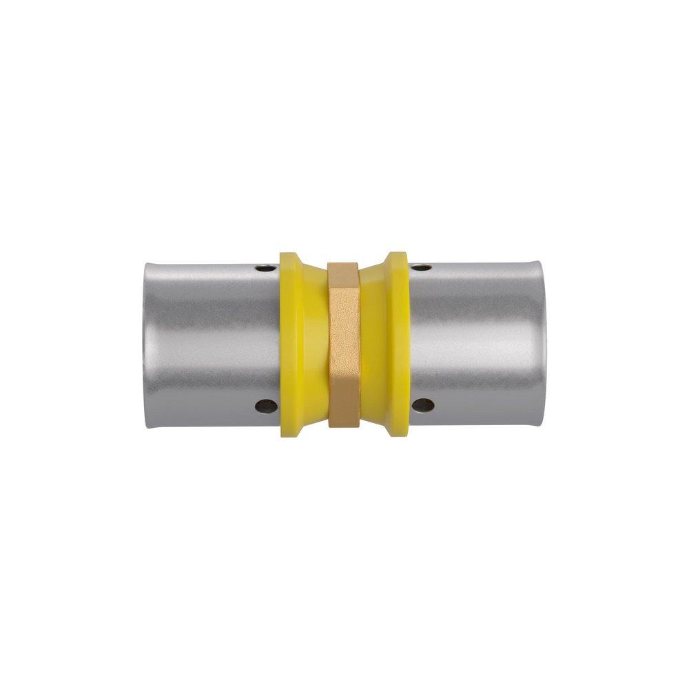 Jones Stephens Press Brass and Stainless Steel Flexible Gas Pipe Coupling 