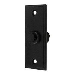 Doorbell Button in Paint Black