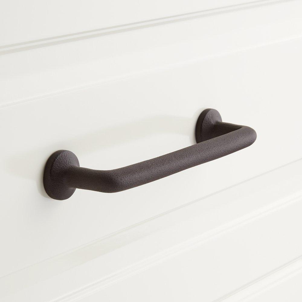 Signature Hardware Dark Bronze 13-1/4 in. Solid Bronze Cabinet Pull 
