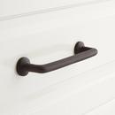 Signature Hardware Dark Bronze 5 in. Solid Bronze Cabinet Pull 