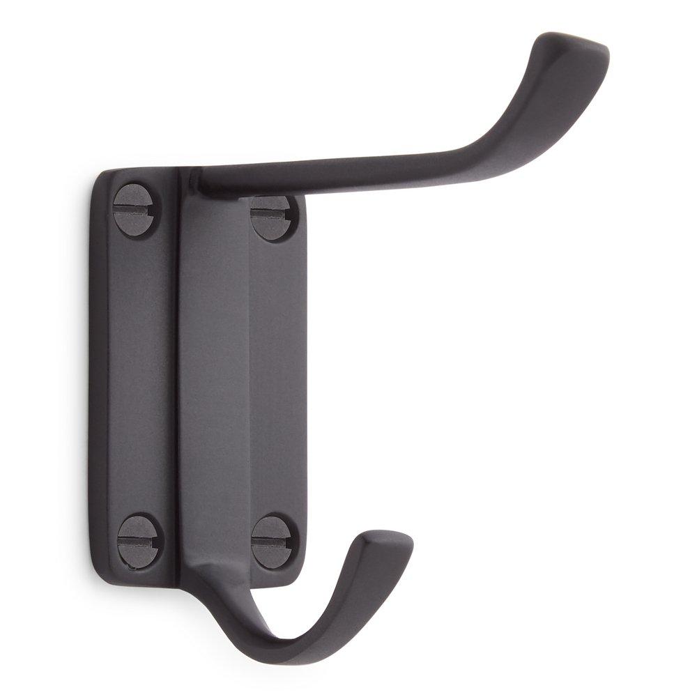 Signature Hardware Satin Brass Solid Brass Coat Hook 