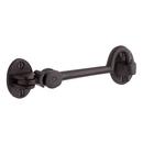 5-1/2 x 1-1/2 in. Solid Bronze Cabin Door Hook in Dark Bronze