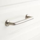 Signature Hardware Brushed Nickel 13-1/4 in. Solid Brass Cabinet Pull 