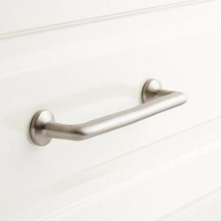 6 in. Center-to-Center Cabinet Pull in Satin Brass