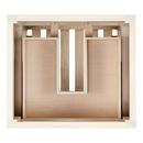 Signature Hardware Cottage White Floor Mount Vanity in Whitewash Pine 