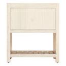 Signature Hardware Cottage White Floor Mount Vanity in Whitewash Pine 