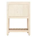 Signature Hardware Cottage White Floor Mount Vanity in Whitewash Pine 