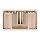 Signature Hardware Cottage White Floor Mount Vanity in Whitewash Pine 