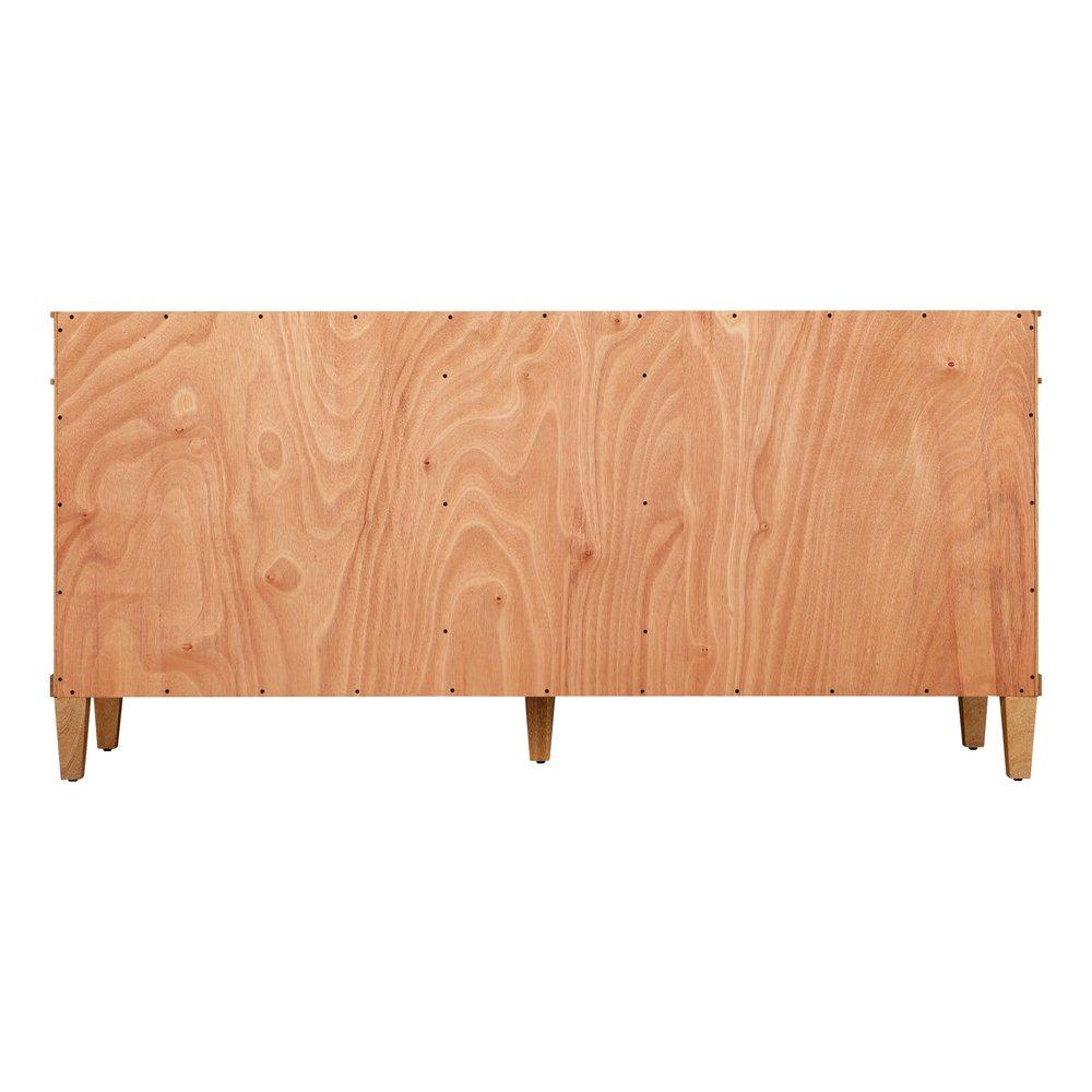 Signature Hardware White Oak 72 in. Floor Mount Vanity 