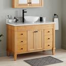 Signature Hardware White Oak 48 in. Floor Mount Vanity 