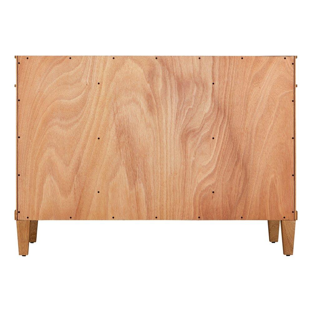 Signature Hardware White Oak 48 in. Floor Mount Vanity 