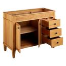 Signature Hardware White Oak 42 in. Floor Mount Vanity 