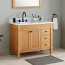 Signature Hardware White Oak 42 in. Floor Mount Vanity 