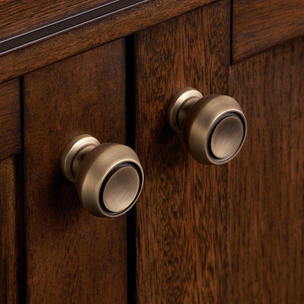 Signature Hardware Antique Coffee 48 in. Floor Mount Vanity 