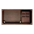 Signature Hardware Antique Coffee 42 in. Floor Mount Vanity 