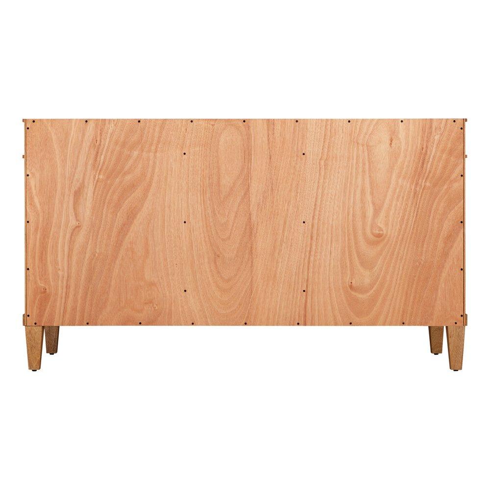 Signature Hardware White Oak 60 in. Floor Mount Vanity 