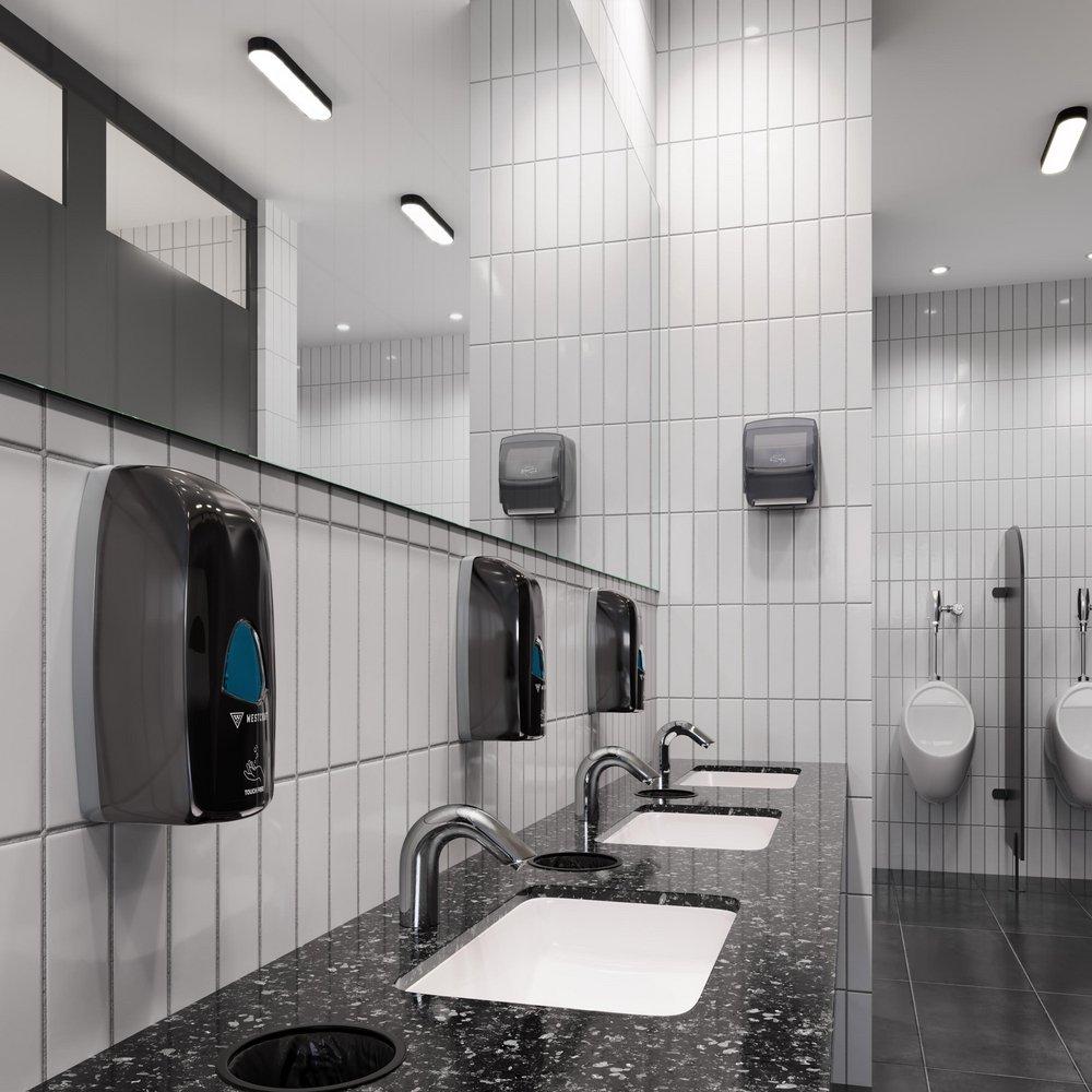 PROFLO® Chrome 0.5 gpm Single Hole Deck Mount Gooseneck Sensor Faucet 