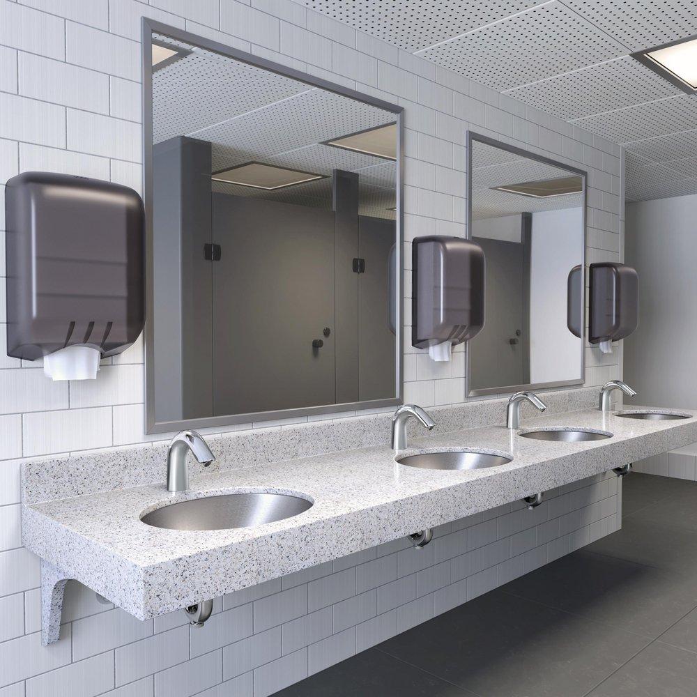 PROFLO® Chrome 0.5 gpm Single Hole Deck Mount Gooseneck Sensor Faucet 