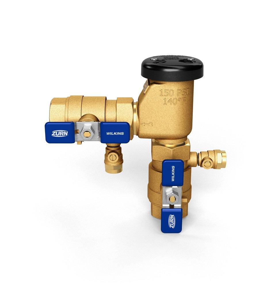 Zurn Wilkins Cast Bronze MPT Cast Bronze 150 psi BFP Vacuum Breaker 
