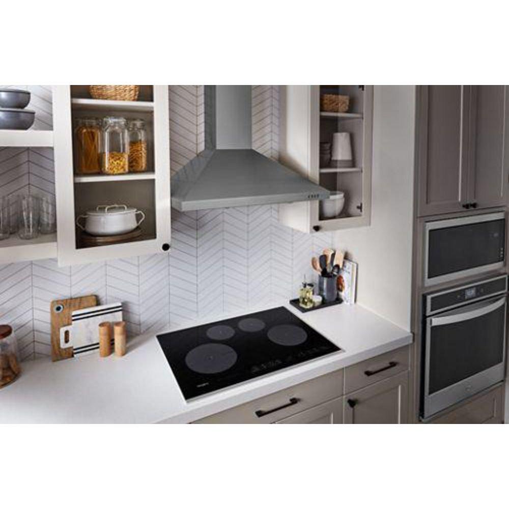 Whirlpool Stainless Steel 4-Burner Induction Cooktop 