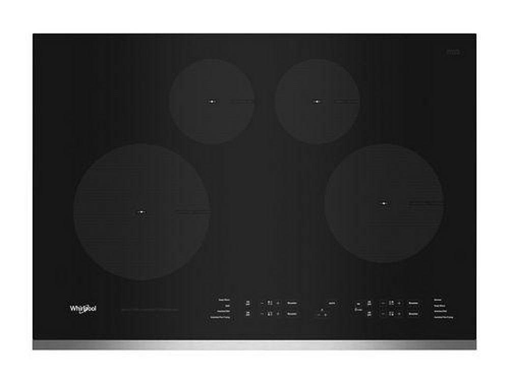 Whirlpool Stainless Steel 4-Burner Induction Cooktop 