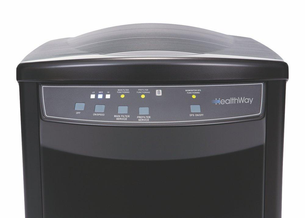 HealthWay Black Electronic Air Cleaner 
