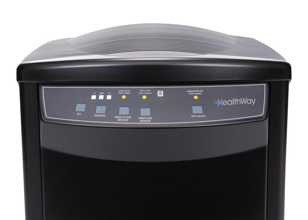 HealthWay Black Electronic Air Cleaner 