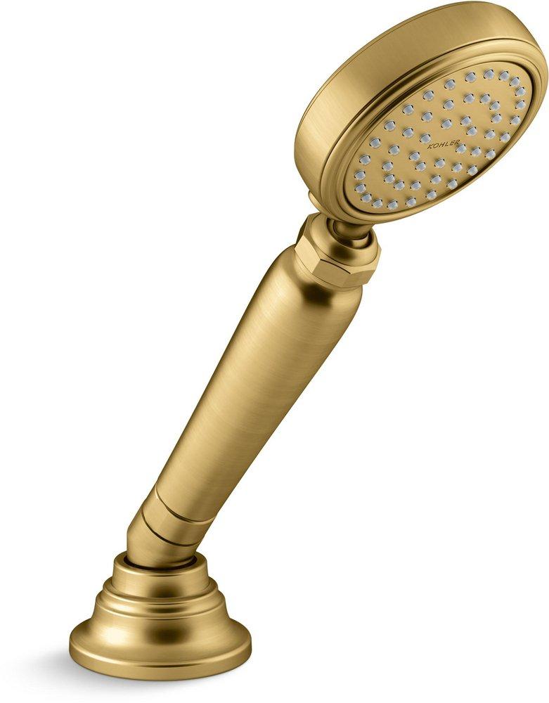 KOHLER Vibrant&reg; Brushed Moderne Brass Single Function Hand Shower 
