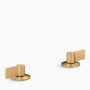KOHLER Vibrant&trade; Brushed Moderne Brass Metal Handle Kit 