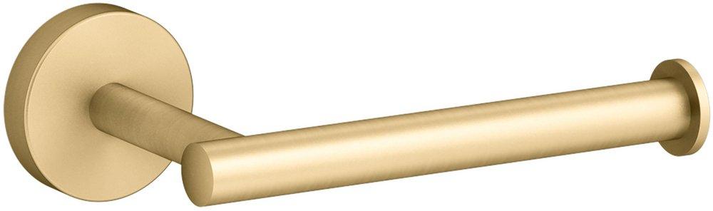 KOHLER Vibrant&reg; Brushed Moderne Brass Wall Toilet Tissue Holder 