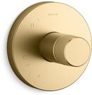 KOHLER Vibrant&reg; Brushed Moderne Brass Brass Pressure Balancing Valve Trim 