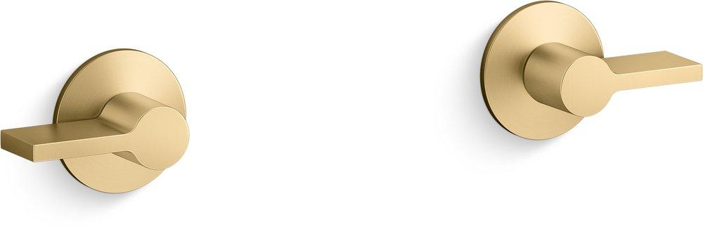 KOHLER Vibrant Brushed Moderne Brass Metal Handle 