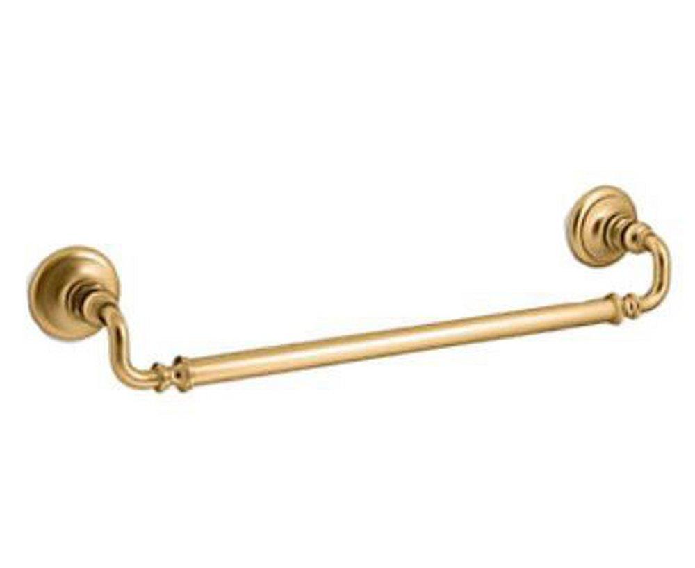 KOHLER Vibrant&reg; Brushed Moderne Brass 18 in. Towel Bar 
