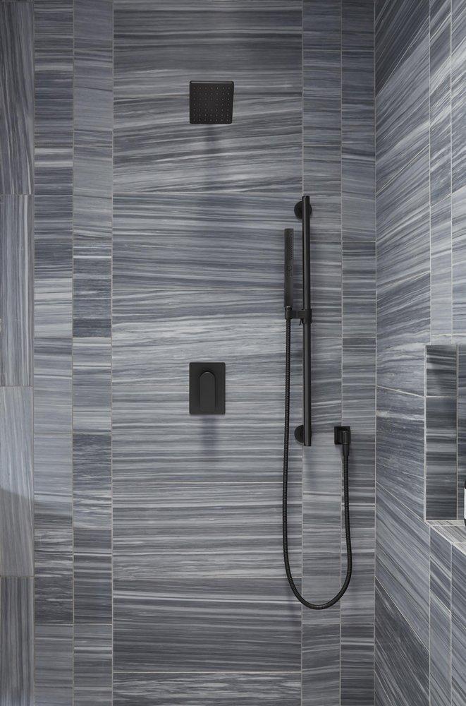 KOHLER Vibrant Brushed Moderne Brass Single Function Showerhead 