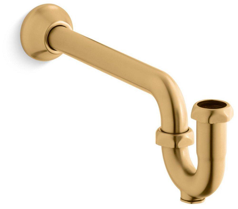 KOHLER Vibrant&reg; Brushed Moderne Brass 1-1/4 in. P-Trap in Vibrant Brushed Moderne Brass 