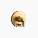 KOHLER Vibrant Brushed Moderne Brass Single Handle Pressure Balancing Valve Trim 
