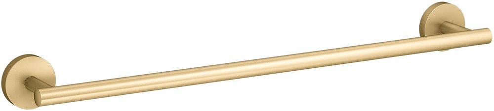 KOHLER Vibrant&reg; Brushed Moderne Brass 18 in. Towel Bar 
