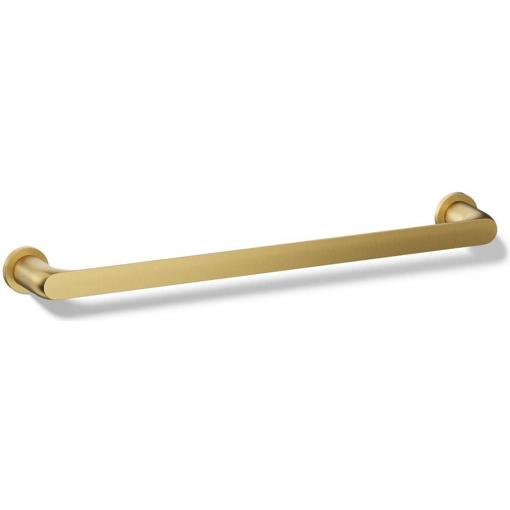 KOHLER Vibrant Brushed Moderne Brass 18 in. Towel Bar 