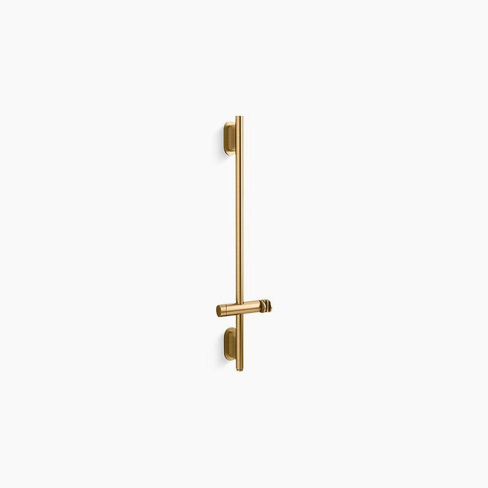 KOHLER Vibrant&reg; Brushed Moderne Brass 31-15/16 in. Shower Rail 
