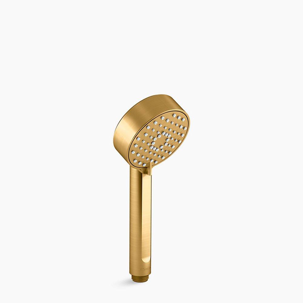 KOHLER Vibrant&reg; Brushed Moderne Brass Multi Function Hand Shower 